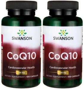 2 x CoQ10 - Koenzym Q10 120mg 100 kaps, Swanson
