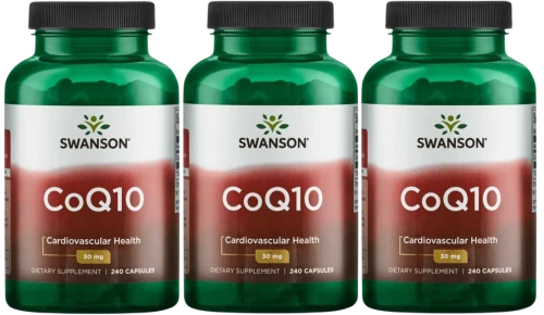 3 x Koenzym Q10 30mg 240 kaps, Swanson.webp