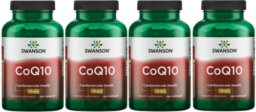 4 x Koenzym Q10 30mg 240 kaps, Swanson.webp