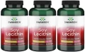 3 x Soy Lecithin - Lecytyna 1200mg 90 kaps, Swanson.webp