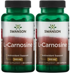 2 x L-Carnosine - L-karnozyna 500mg 60kapsułek, Swanson