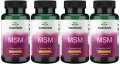 4 x MSM 500mg 100 kaps, Swanson.webp