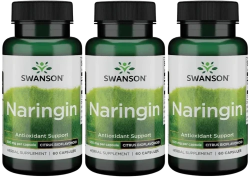 3 x Naringin - Naringina 500mg 60caps, Swanson.webp