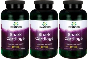 3 x Shark cartilage - Chrząstka rekina 750mg 250kaps, Swanson