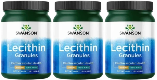 3 x 100% Lecytyna granulki 454g, Swanson.webp