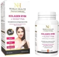 Kolagen rybi + keratyna 60 kaps,, Noble Health.webp