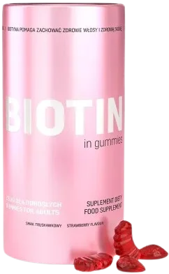 Biotyna w żelkach, Noble Health.webp