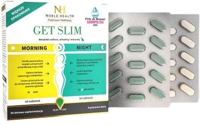 Get Slim Morning&amp;Night 90 tabl., Noble Health.webp