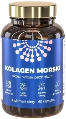 Kolagen morski 60 kaps., Noble Health.webp
