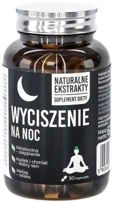 Wyciszenie na noc 30 kaps., Noble Health.webp