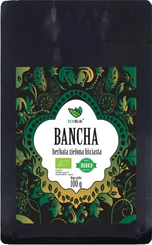 ECOBLIK Herbata BANCHA zielona luz 100g EKO, Aliness.webp