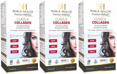 3 x Class A Collagen 90 kaps., Noble Health.webp