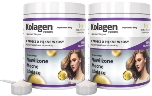 2 x Kolagen z biotyną w proszku, Noble Health.webp