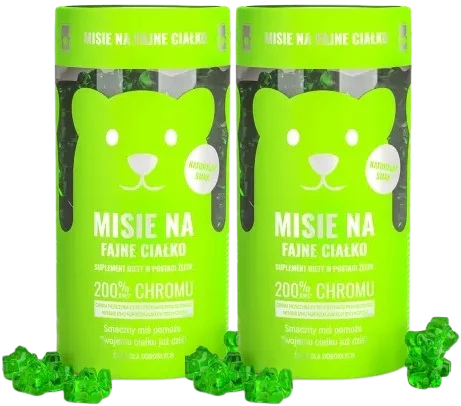 2 x Misie na fajne ciałko, Noble Health.webp