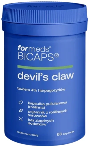 BICAPS DEVIL'S CLAW - nowe opakowanie ForMeds.webp