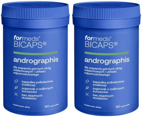 Zestaw 2x BICAPS ANDROGRAPHIS ForMeds