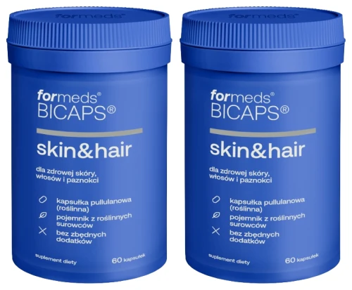 Zestaw 2x BICAPS SKIN&amp;HAIR ForMeds