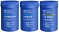 Zestaw BICAPS MAG B6 + POTASSIUM + D3 4000, ForMeds