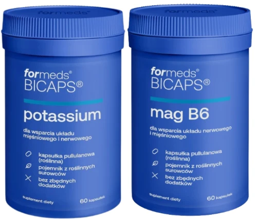 ZESTAW BICAPS MAG B6 + POTASSIUM
