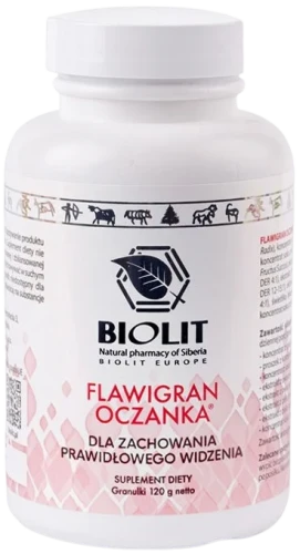 Flawigran oczanka, Biolit.webp