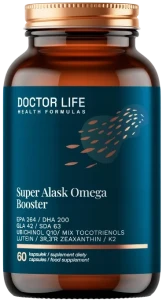 Doctor Life Super Alask Omega Booster 60 kapsułek - Serce Wzrok Mózg Krążenie