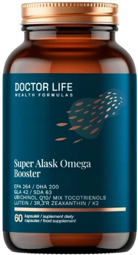 Super Alask Omega Booster 60 kaps, Doctor Life.webp