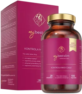 MyBestPharm MyBestSlim 180 kapsułek - Odchudzanie Kontrola Wagi