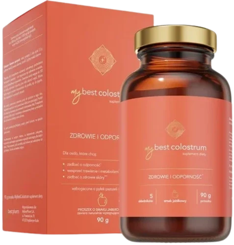 MyBest Colostrum smak Jabłkowy, MyBestPharm.webp