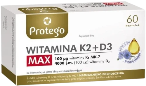 Protego Witamina K2+D3 MAX 60 kaps., Salvum.webp