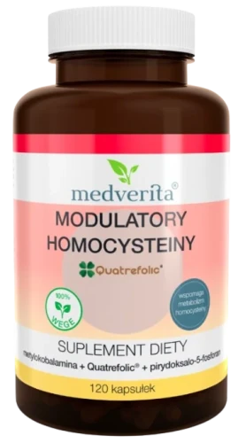 Modulatory Homocysteiny 120 kapsułek, Medverita.webp