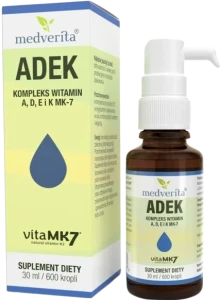Medverita ADEK (Retinol) kompleks 30ml - Skóra Odporność Kości