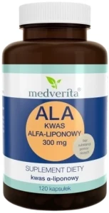 ALA 300 mg 120 kapsułek, Medverita