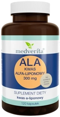 ALA 300 mg 120 kapsułek, Medverita.webp