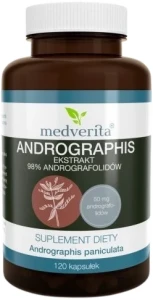Andrographis 120 kapsułek, Medverita