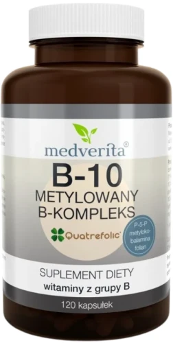 B-10 kompleks 120 kapsułek, Medverita.webp