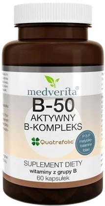 B-50 kompleks 60 kapsułek, Medverita.webp
