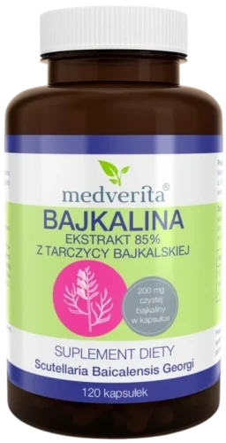 Bajkalina 120 kapsułek, Medverita.webp