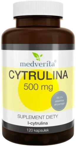 Cytrulina 500 mg 120 kapsułek, Medverita.webp