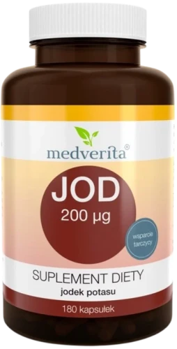 Jod 200 ug 180 kapsułek, Medverita.webp
