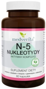 Medverita N-5 Nukleotydy 120 kapsułek - Regeneracja Odporność