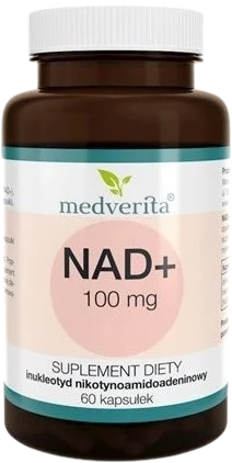 NAD+ 100 mg 60 kapsułek, Medverita.webp