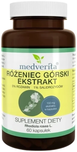 Różeniec Górski 60 kapsułek, Medverita.webp