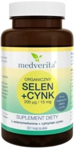 Selen + Cynk 60 kapsułek, Medverita