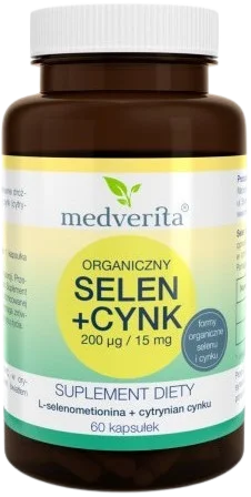 Selen + Cynk 60 kapsułek, Medverita.webp