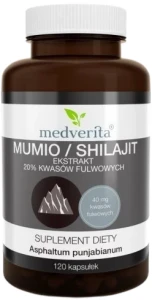 Shilajit/Mumio 120 kapsułek, Medverita