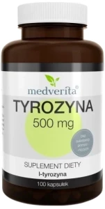 Tyrozyna 100 kapsułek, Medverita
