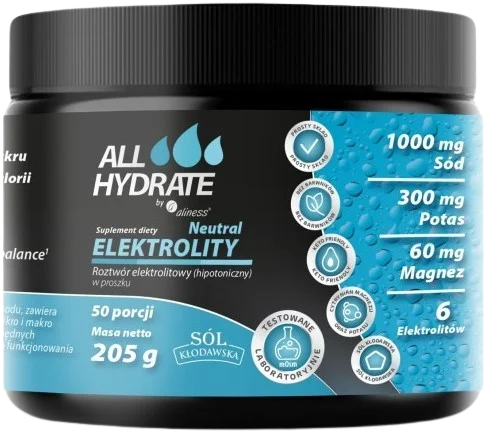Elektrolity Neutral 205g, 50 porcji, Aliness.webp