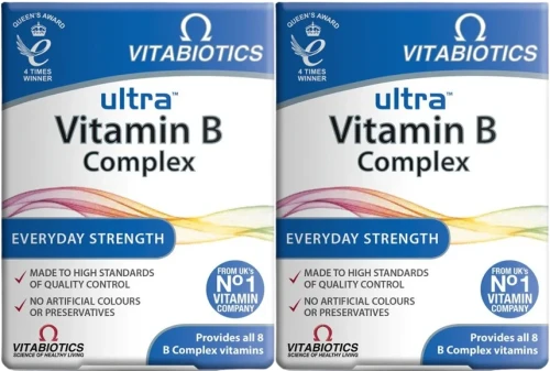 2 x Ultra B Complex 60 tabletek, Vitabiotics.webp