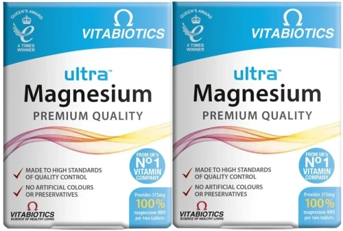 2 x Ultra Magnesium 60 tabletek, Vitabiotics.webp