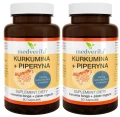 2 x Kurkumina + Piperyna 60 kapsułek, Medverita.webp